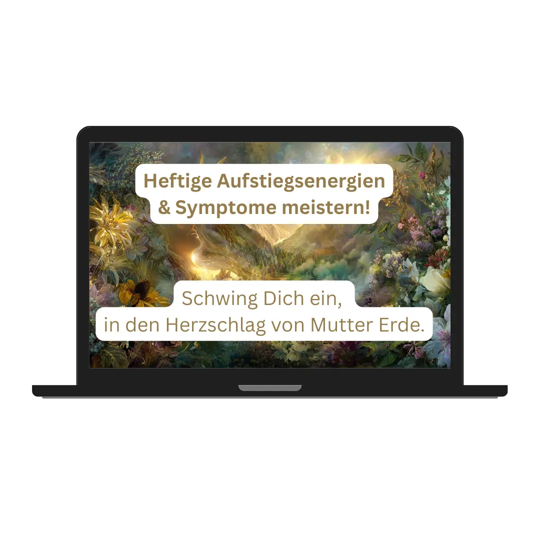 Heftige Aufstiegsenergien Ein Mockupbild vom Mini kurs Heftige Aufstiegsenergien und Symptome meistern! von Ralph RIedel