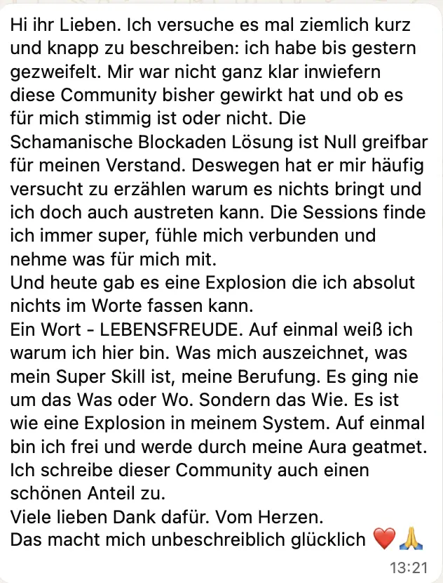 testimonial-shamanic-tribe-8 Testimonial Shamanic Tribe von Ralph Riedel